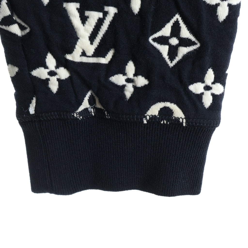 LOUIS VUITTON(ルイヴィトン) 20SS フルモノグラムジャカードクルーネックスウェットトレーナー ブラック RM201Q TCJ HIY53W
