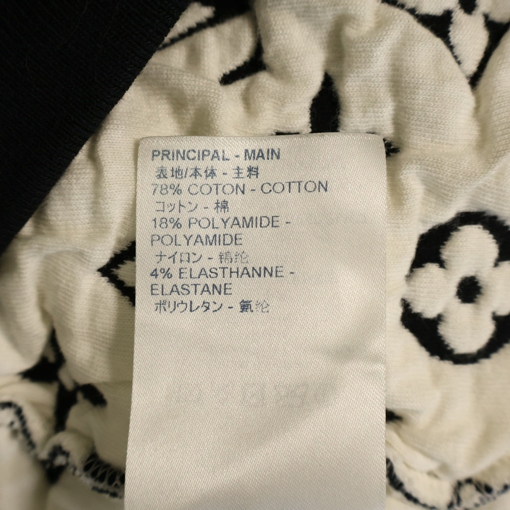 LOUIS VUITTON(ルイヴィトン) 20SS フルモノグラムジャカードクルーネックスウェットトレーナー ブラック RM201Q TCJ HIY53W