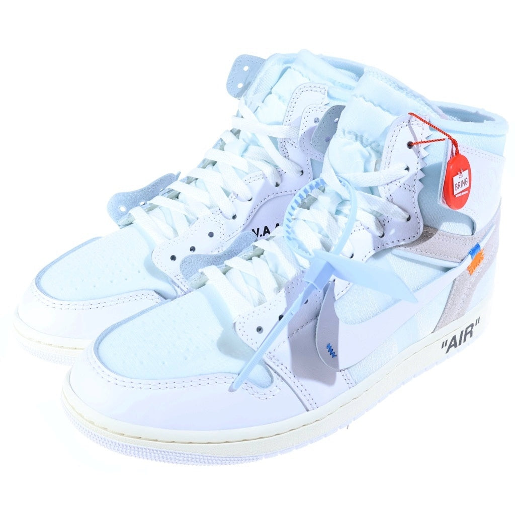 NIKE(ナイキ) ×V.A.A AIR JORDAN 1 RETRO HIGH OG ALASKA AA3834-100 エアジョーダン1 ヴァージルアブローアーカイブ アラスカ ハイカットスニーカー ホワイト US10.5/28.5cm