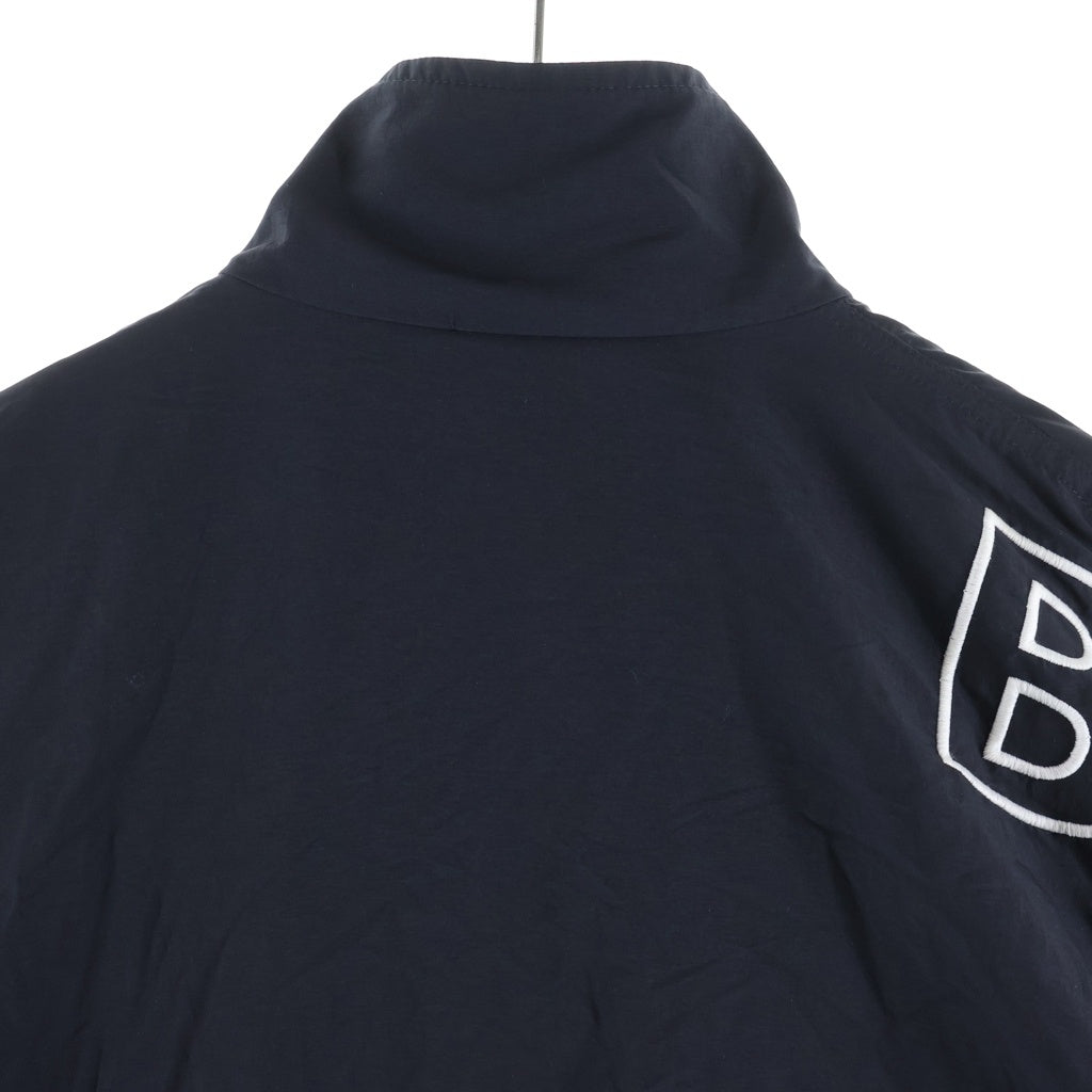 BALENCIAGA(バレンシアガ) 24SS TRACKSUIT JACKET トラックスーツ サイドロゴ刺繍 ジップアップ ナイロン ジャケット ブラック 768920