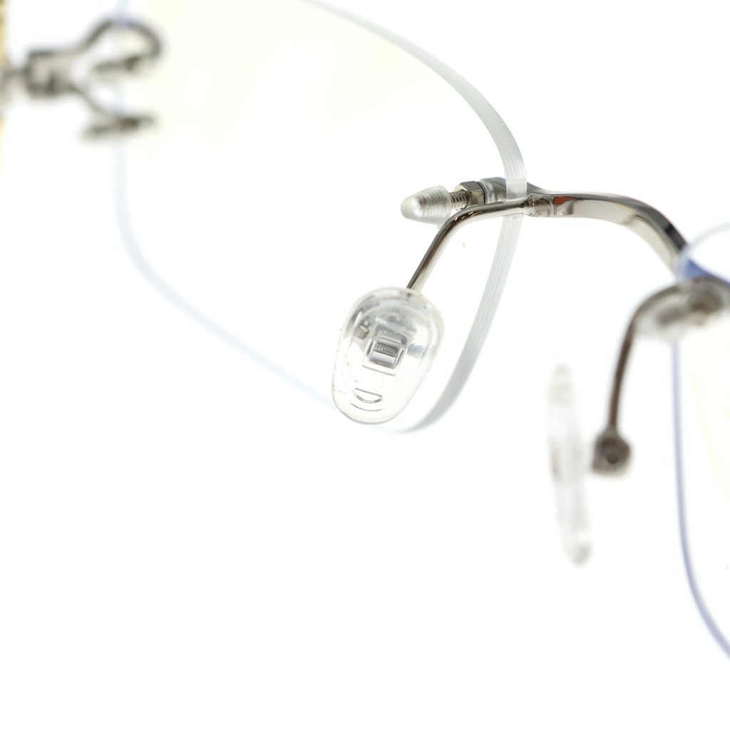 NO BRAND(ノーブランド) FISHINGFORSCALE 【フィッシング フォー スケール】 BULLET FRAMES バレットフレームズ リムレス サングラス アイウェア 眼鏡 ブラック/ゴールド