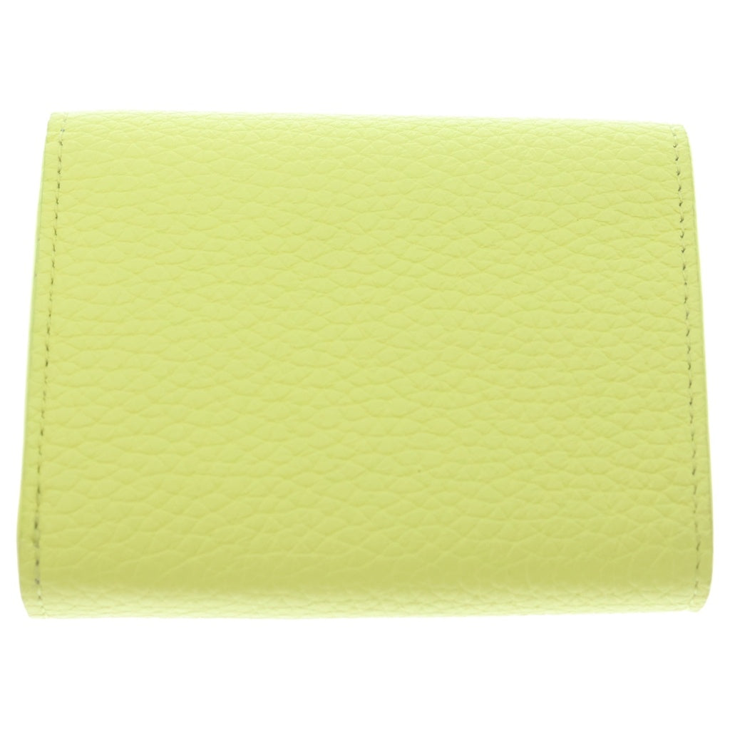 LOUIS VUITTON(ルイヴィトン) ポルトフォイユ・カプシーヌ XS LVロゴ イエロー M68587 レディース