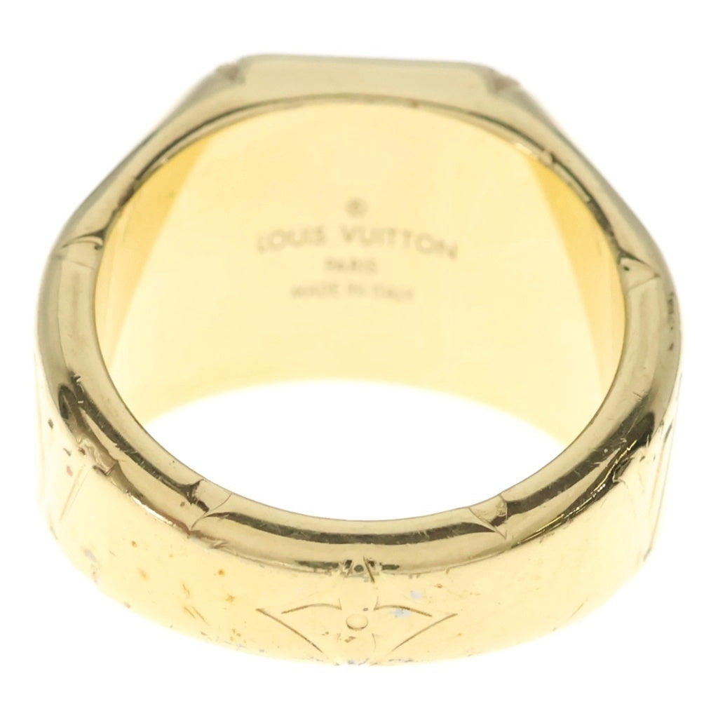 LOUIS VUITTON(ルイヴィトン) シグネットリング モノグラム リング ゴールド DI2242 M80190