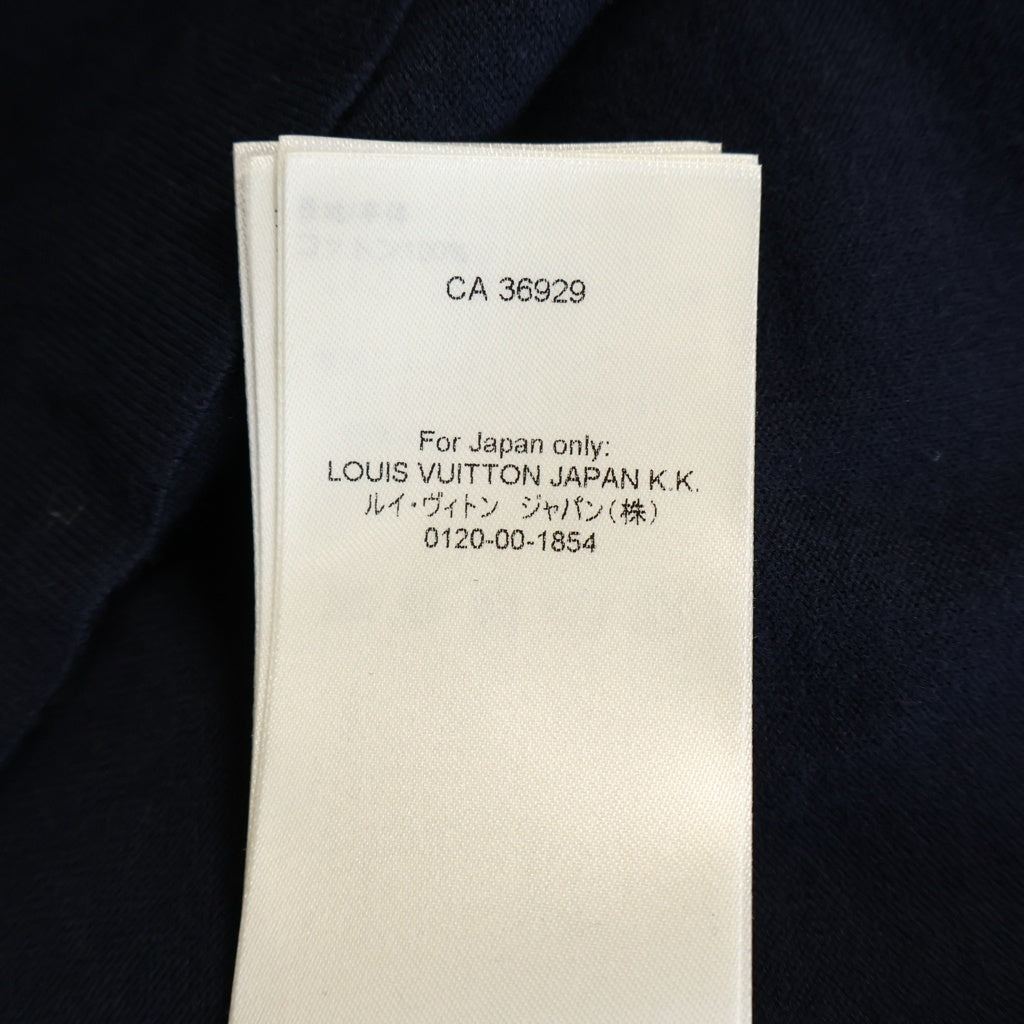 LOUIS VUITTON(ルイヴィトン) 24SS 3Dポケット クルーネック半袖Tシャツカットソー ネイビー RM241Q Z34 HRN47W