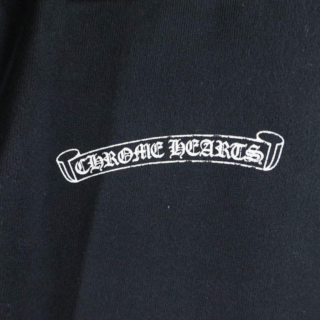 CHROME HEARTS(クロムハーツ) Scroll Label Fuck You Side Logo Sweat Long Pants スクロールラベル ファックユー サイドロゴ スウェットパンツ ブラック
