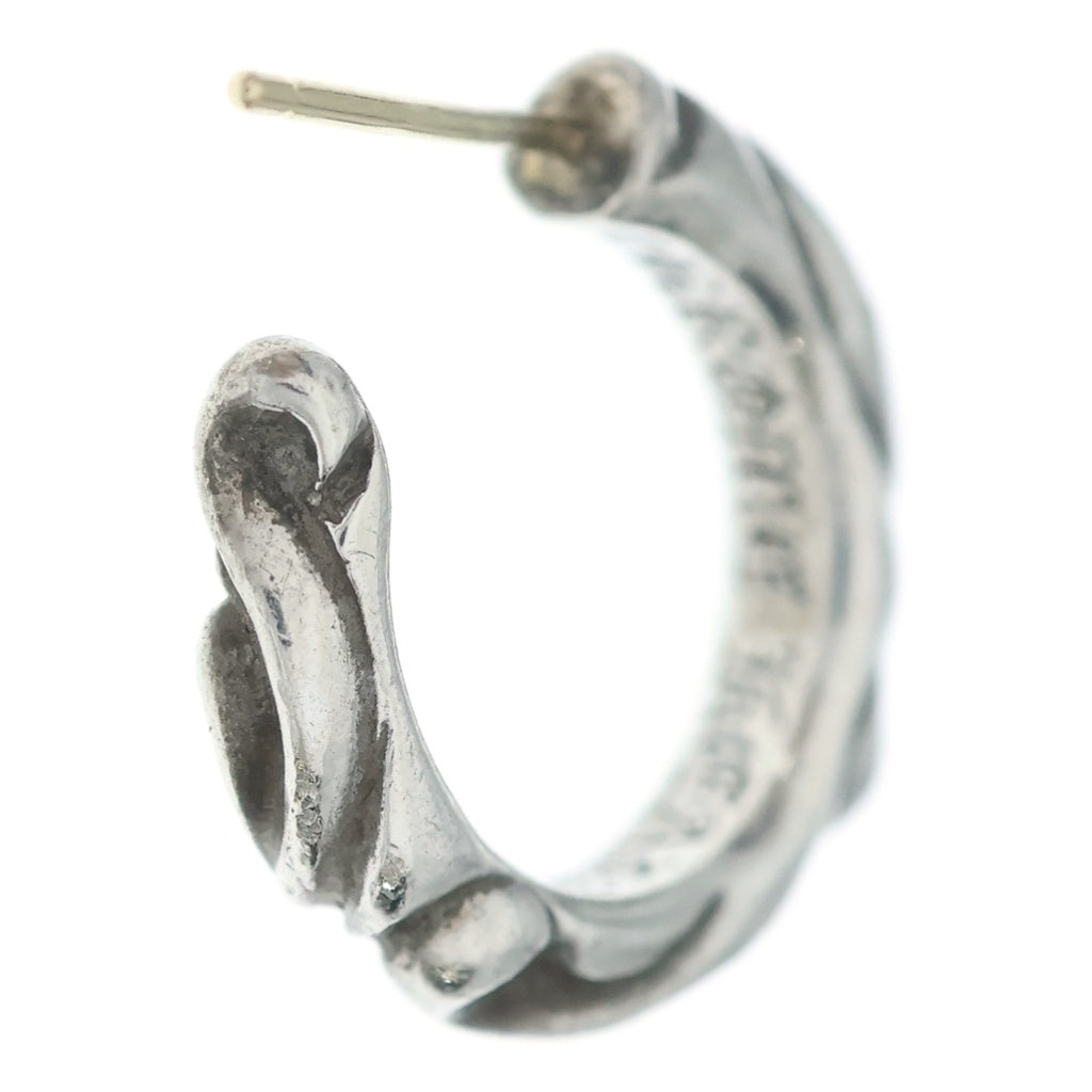 CHROME HEARTS(クロムハーツ) HOOP SCROOL スクロール フープピアス シルバー BCA102