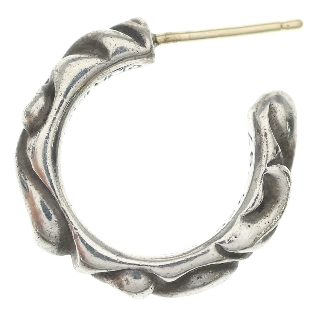 CHROME HEARTS(クロムハーツ) HOOP SCROOL スクロール フープピアス シルバー BCA102