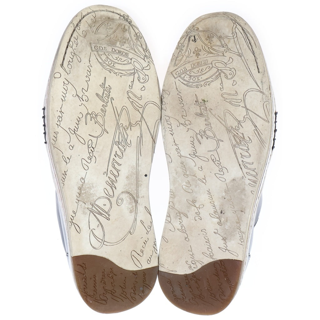 Berluti(ベルルッティ) Playtime Sneakers プレイタイム パレルモ カリグラフィ レザーローカットスニーカー ブラック