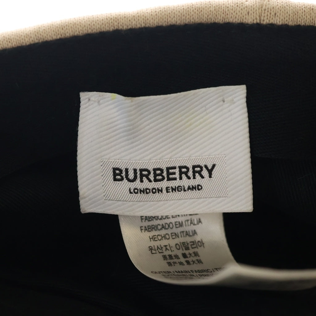 BURBERRY(バーバリー) TBロゴ刺繍 ベースボールキャップ 帽子 ベージュ 8031019 レディース