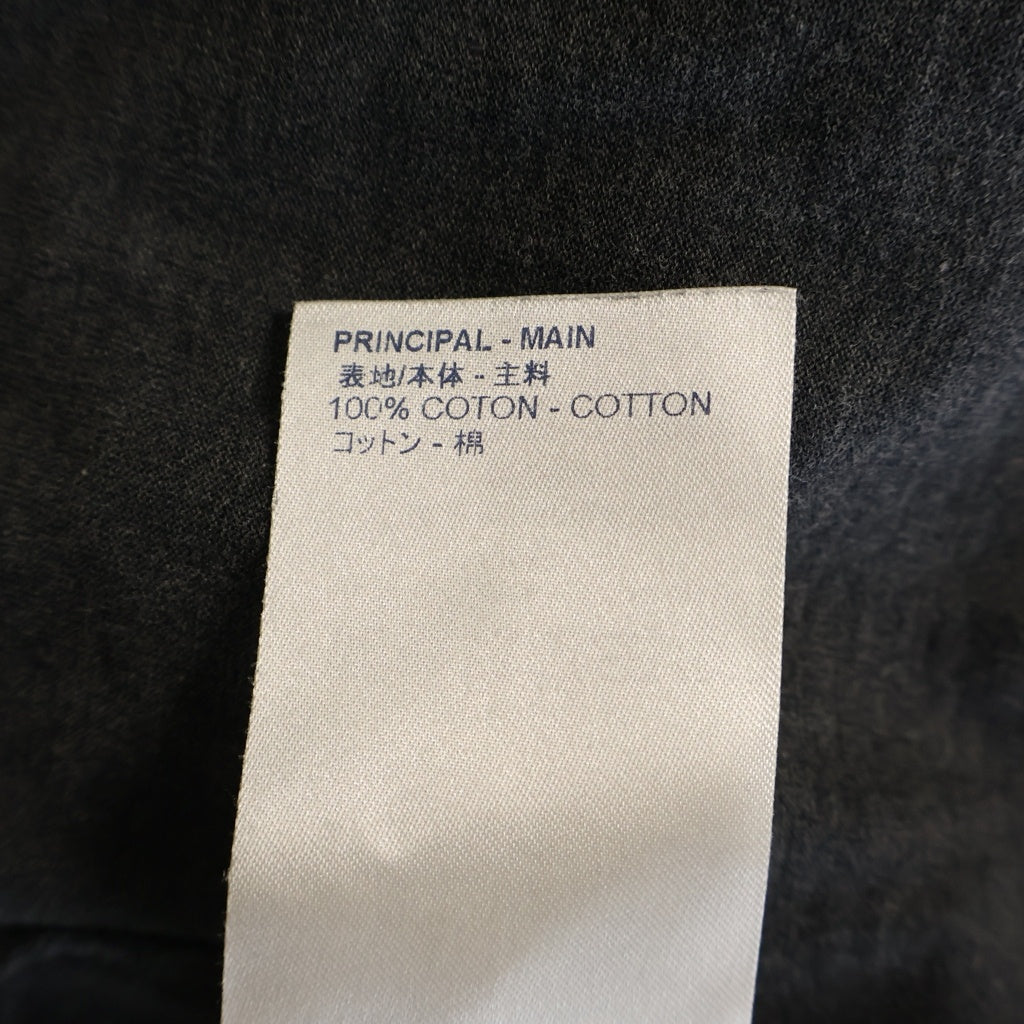 LOUIS VUITTON(ルイヴィトン) 19AW CLASSIC T-SHIRT RM192Q JC8 HAY50W LV サークル ロゴ 刺繍 クルーネック半袖Tシャツカットソー グレー