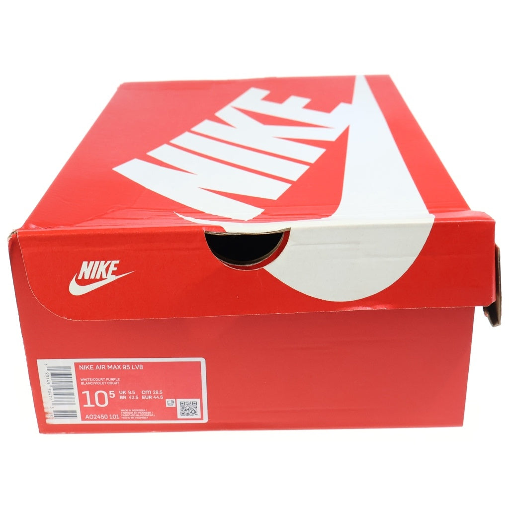 NIKE(ナイキ) Air Max 95 Grape Snakeskin AO2450-101 エアマックス95 グレープ スネークスキン/グレープグラデ (2019) ミッドカットスニーカー ホワイト US10.5/28.5CM