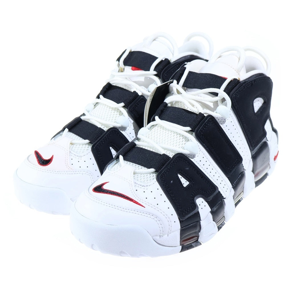 NIKE(ナイキ) AIR MORE UPTEMPO WHITE/BLACK/UNIVERSITY RED(2020) 414962-105エア モア アップテンポ ホワイト/ブラック/ユニバーシティレッド(2020) ハイカットスニーカーブラック US10/28CM