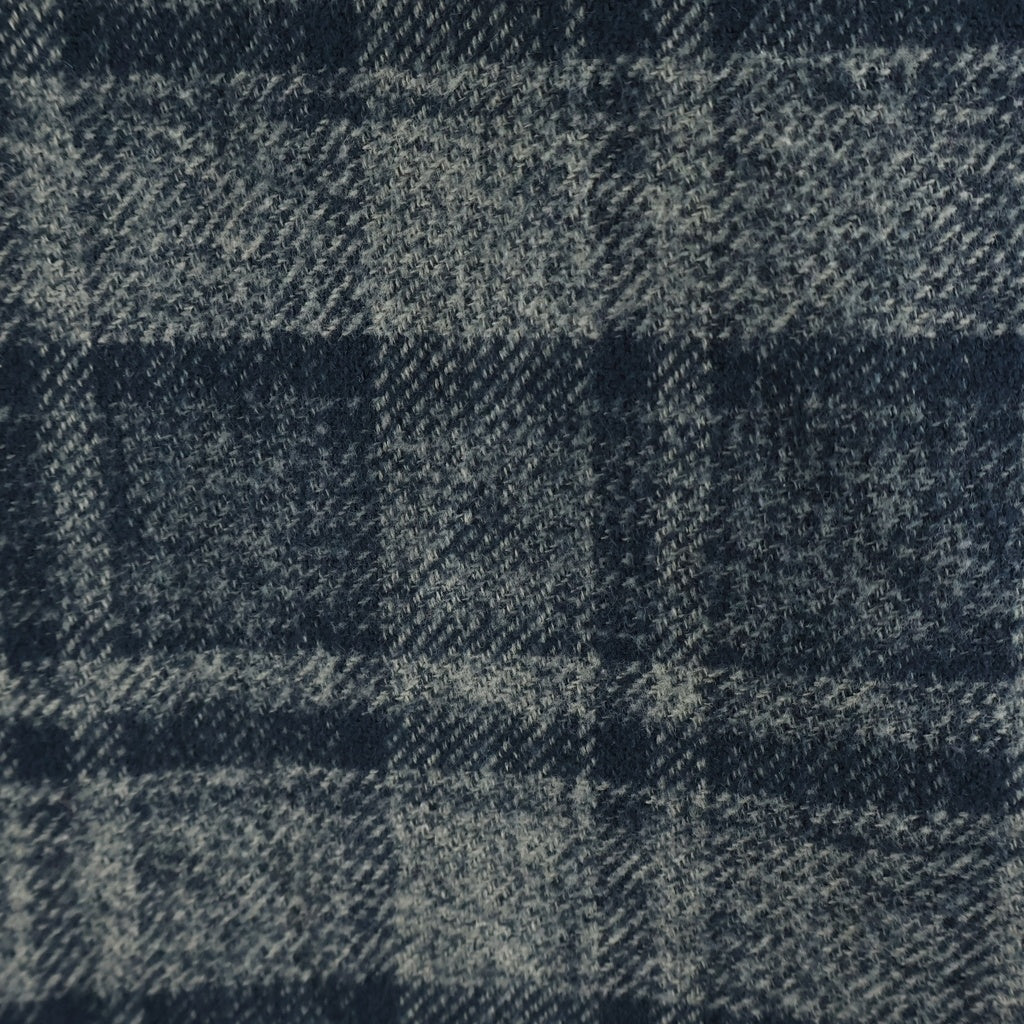 FTC(エフシーティー) 25AW QUILTED LINED PLAID NEL SHIRT キルティングライナー付き チェック長袖シャツジャケット カーキ