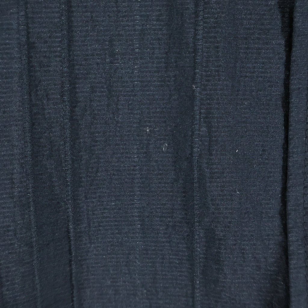 STUSSY(ステューシー) 26SS Pleated Textured Shirt 1110383 プリーツ テクスチャ 半袖シャツ ブラック