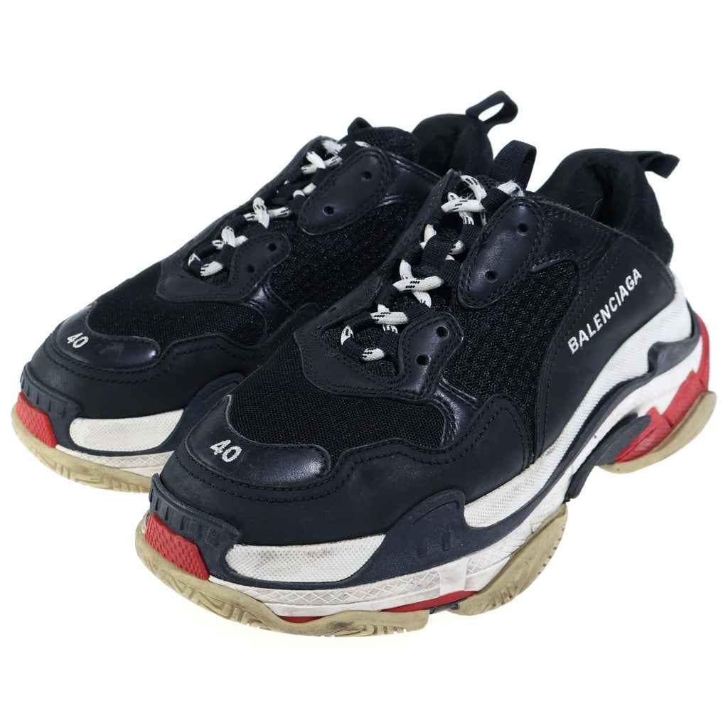 BALENCIAGA(バレンシアガ) Triple-S Trainers 533882 トリプル エス ローカット ダッド スニーカー ブラック