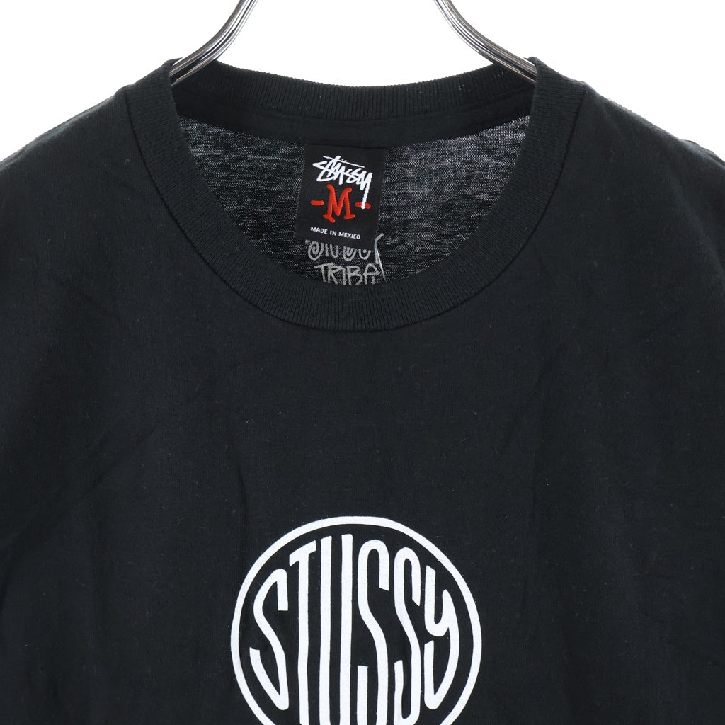 STUSSY(ステューシー) 00S OLD DESIGN COPORATION TEE オールド デザイン コーポレーション プリント クルーネック半袖Tシャツカットソー ブラック
