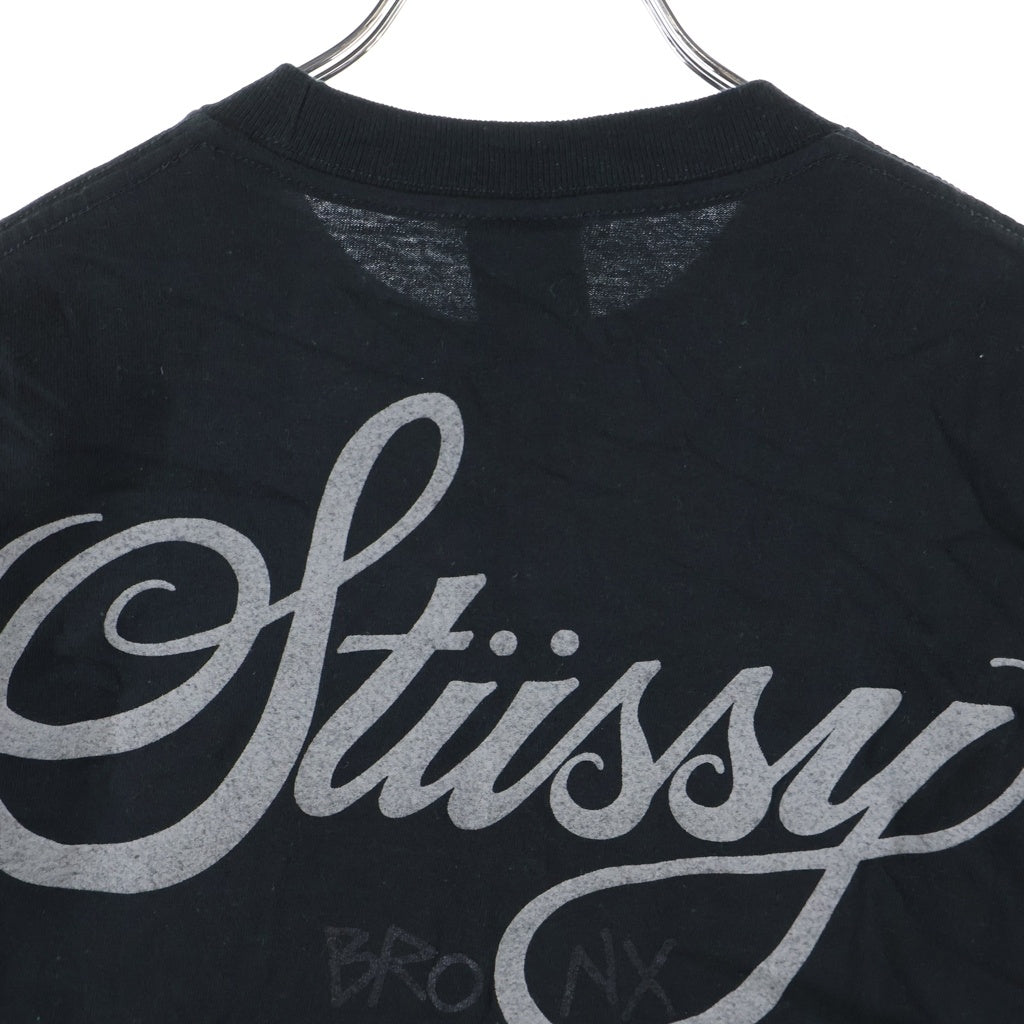STUSSY(ステューシー) 00S OLD 30TH ANNIVERSARY WORLD TOUR T-SHIRT オールド 30周年記念 ワールドツアー クルーネック半袖Tシャツカットソー ブラック