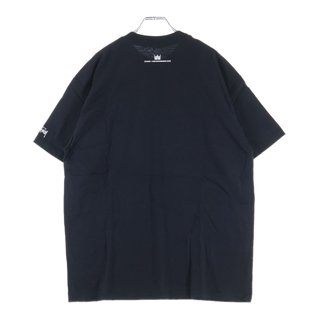 STUSSY(ステューシー) 00S OLD Saw Recordings Tee オールド ソウ レコーディング クルーネック半袖Tシャツカットソー ブラック