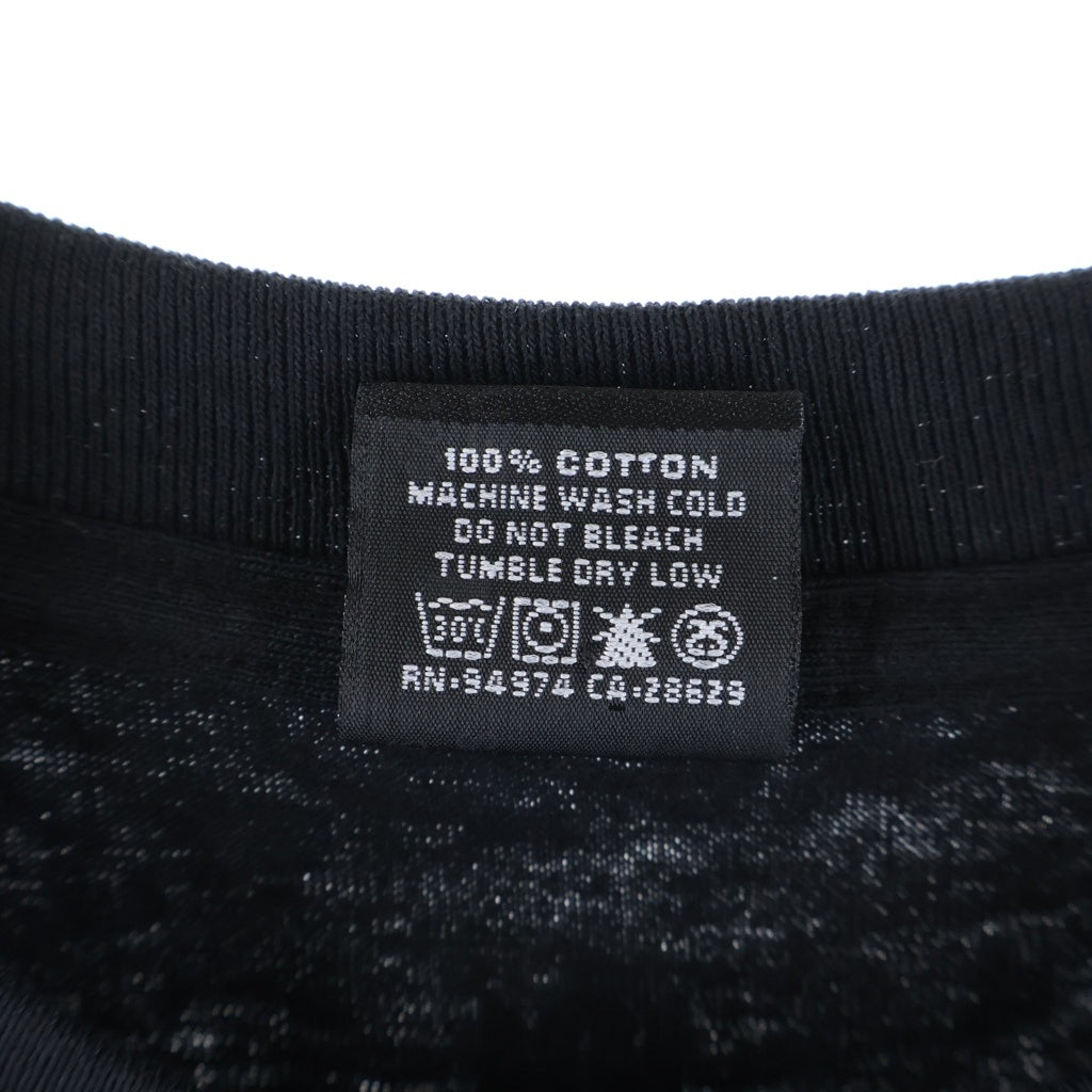STUSSY(ステューシー) 00S OLD Saw Recordings Tee オールド ソウ レコーディング クルーネック半袖Tシャツカットソー ブラック