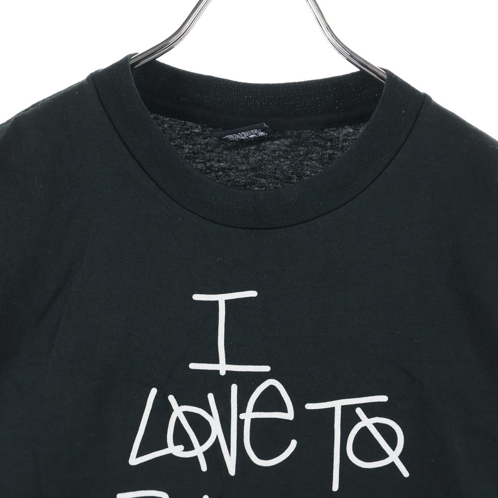 STUSSY(ステューシー) 00S OLD ROCK MY GOLD TEE オールド ロック マイ ゴールド クルーネック半袖Tシャツカットソー ブラック