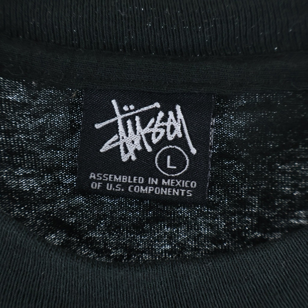 STUSSY(ステューシー) 00S OLD ROCK MY GOLD TEE オールド ロック マイ ゴールド クルーネック半袖Tシャツカットソー ブラック