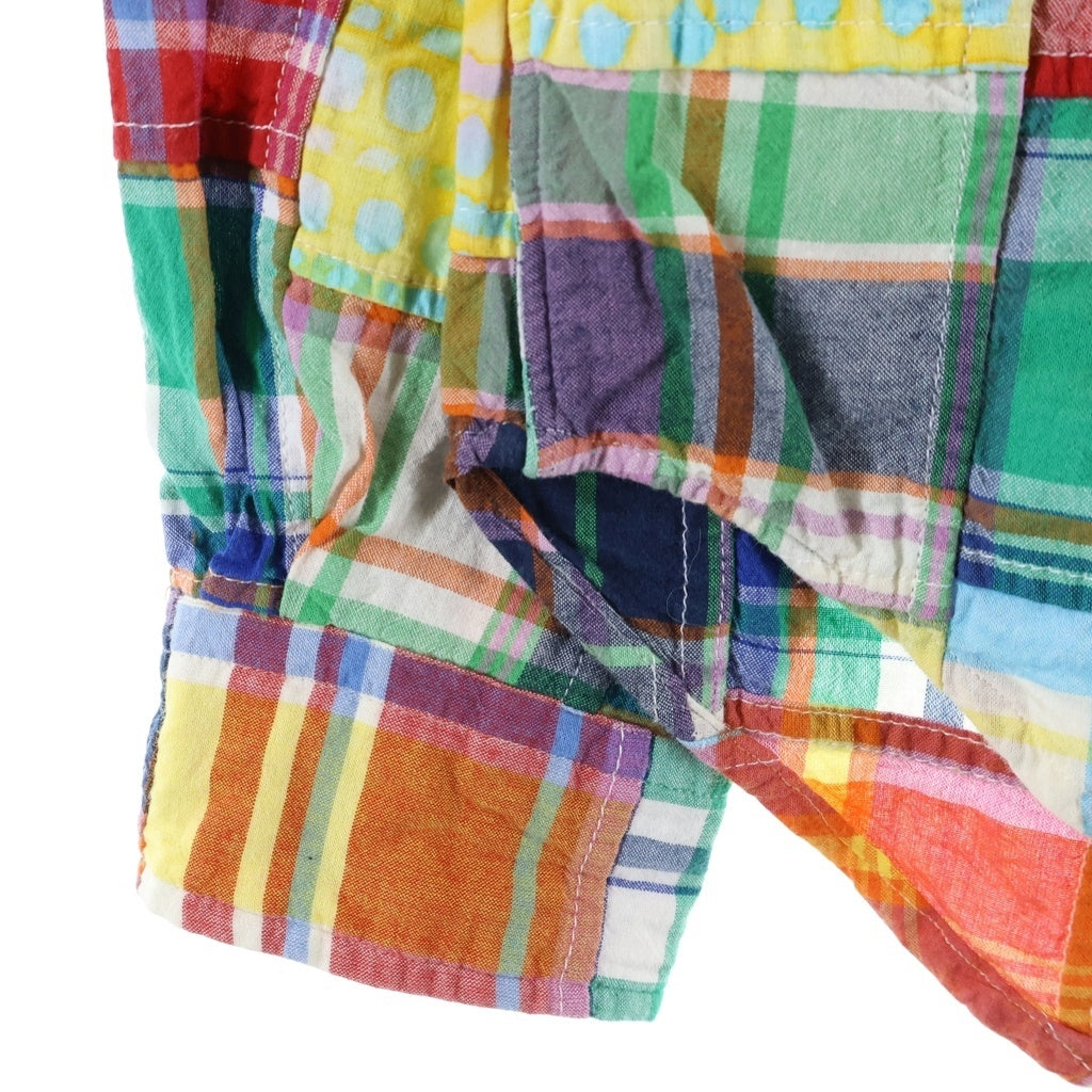 POLO RALPH LAUREN(ポロラルフローレン) 90S VINTAGE BLAKE PATCH WORK SHIRT ヴィンテージ ブレイク パッチワーク 長袖シャツ マルチ