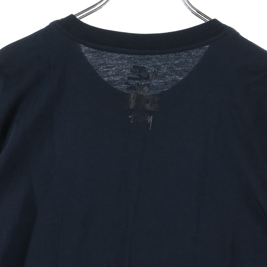 NIKE(ナイキ) × STUSSY PAST PRESENT FUTURE TEE 399687-010 ステューシー パスト プレゼント フューチャー クルーネック半袖Tシャツカットソー ブラック