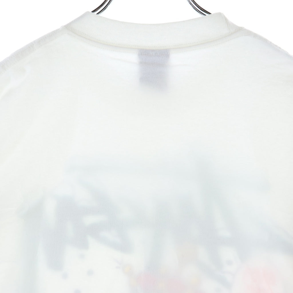 STUSSY(ステューシー) 00S OLD SNOWMAN PRINT TEE オールド スノーマン プリントクルーネック半袖Tシャツカットソー ホワイト
