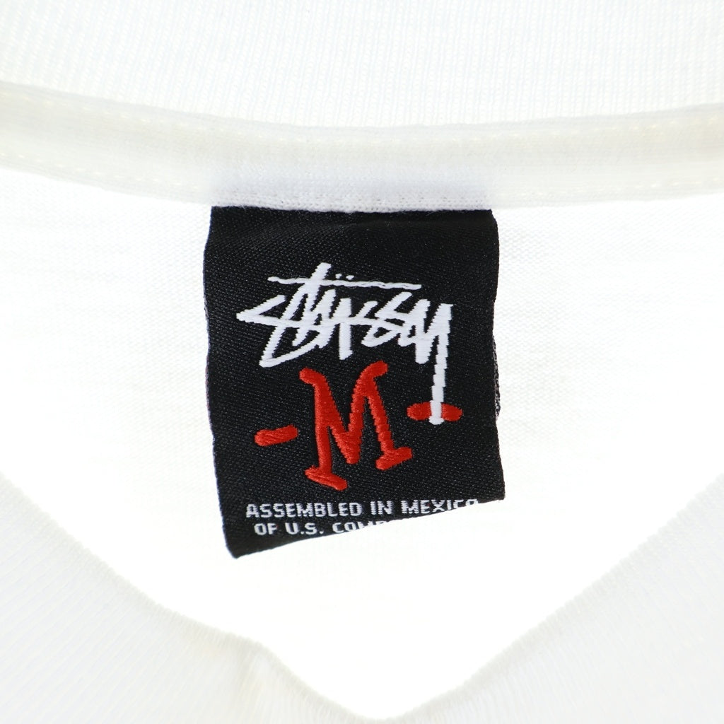 STUSSY(ステューシー) 00S OLD SNOWMAN PRINT TEE オールド スノーマン プリントクルーネック半袖Tシャツカットソー ホワイト