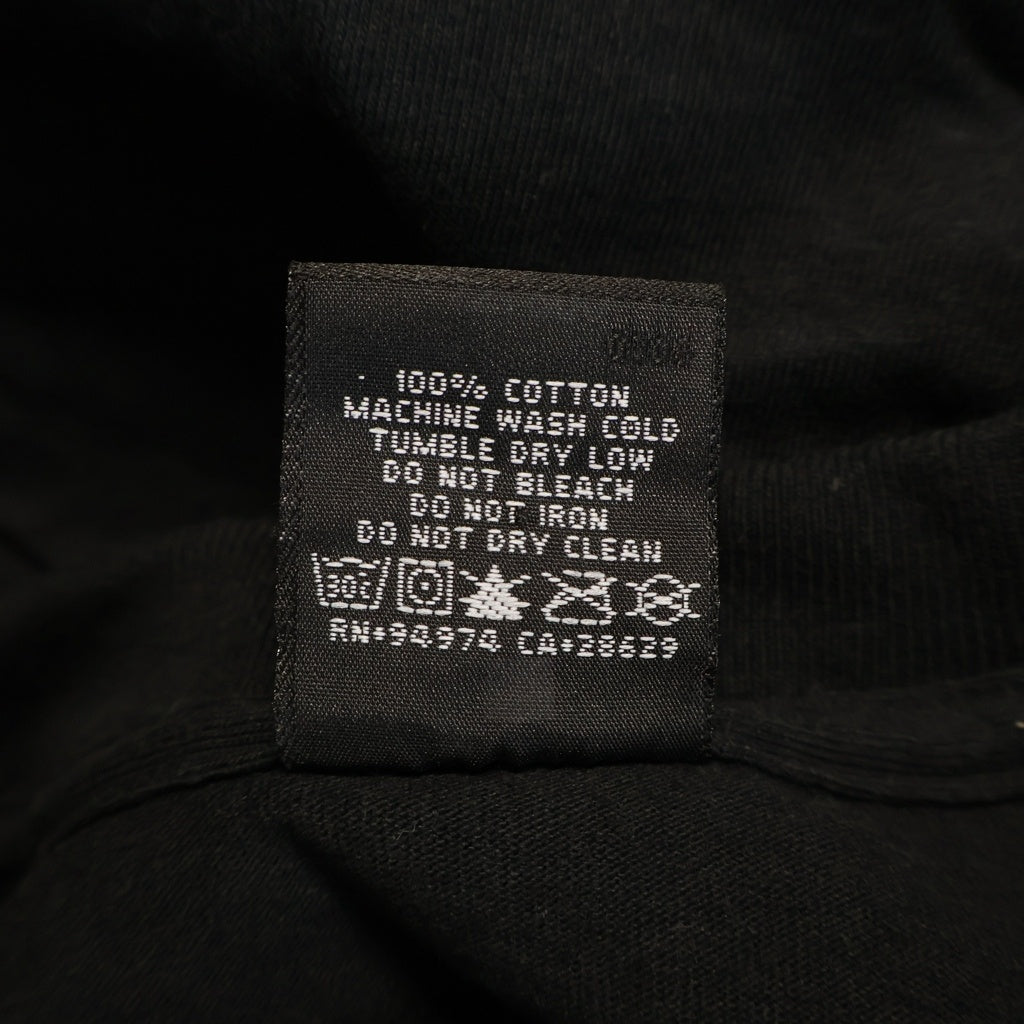 STUSSY(ステューシー) 00S OLD SCULL PRINT TEE オールド スカルプリント クルーネック半袖Tシャツカットソー ブラック