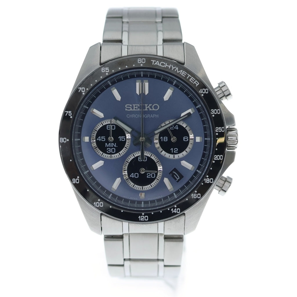 SEIKO(セイコー) セレクション スピリット 8Tクロノ クオーツ 腕時計 シルバー SBTR027