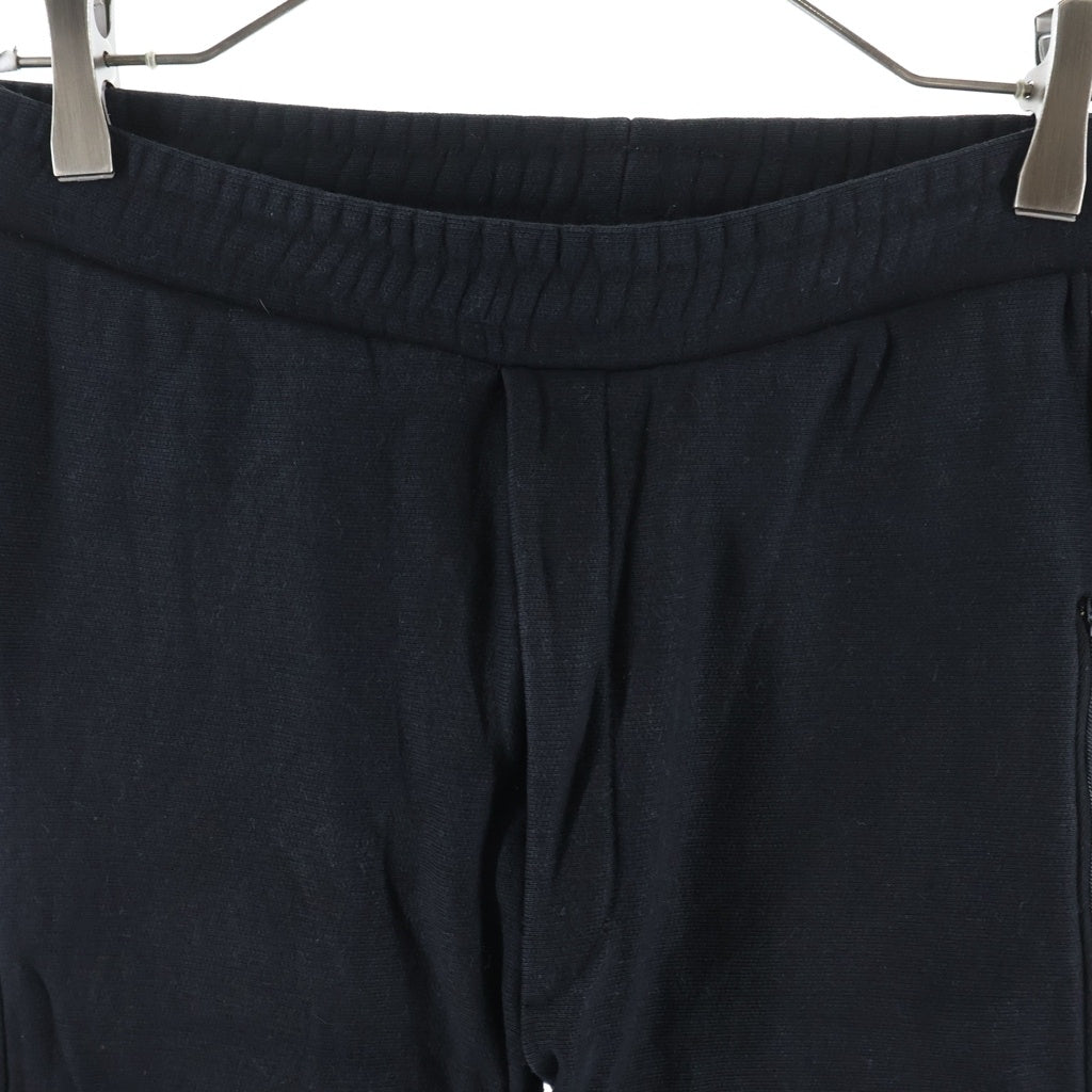 VETEMENTS(ヴェトモン) 18SS Side Tape Logo Sweat Pants WSS18PA11 サイドテープロゴ ロングスウェットパンツ ブラック