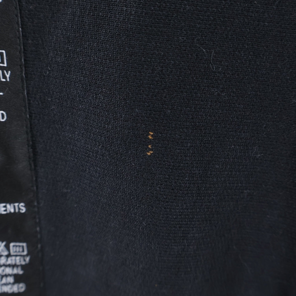 VETEMENTS(ヴェトモン) 18SS Side Tape Logo Sweat Pants WSS18PA11 サイドテープロゴ ロングスウェットパンツ ブラック