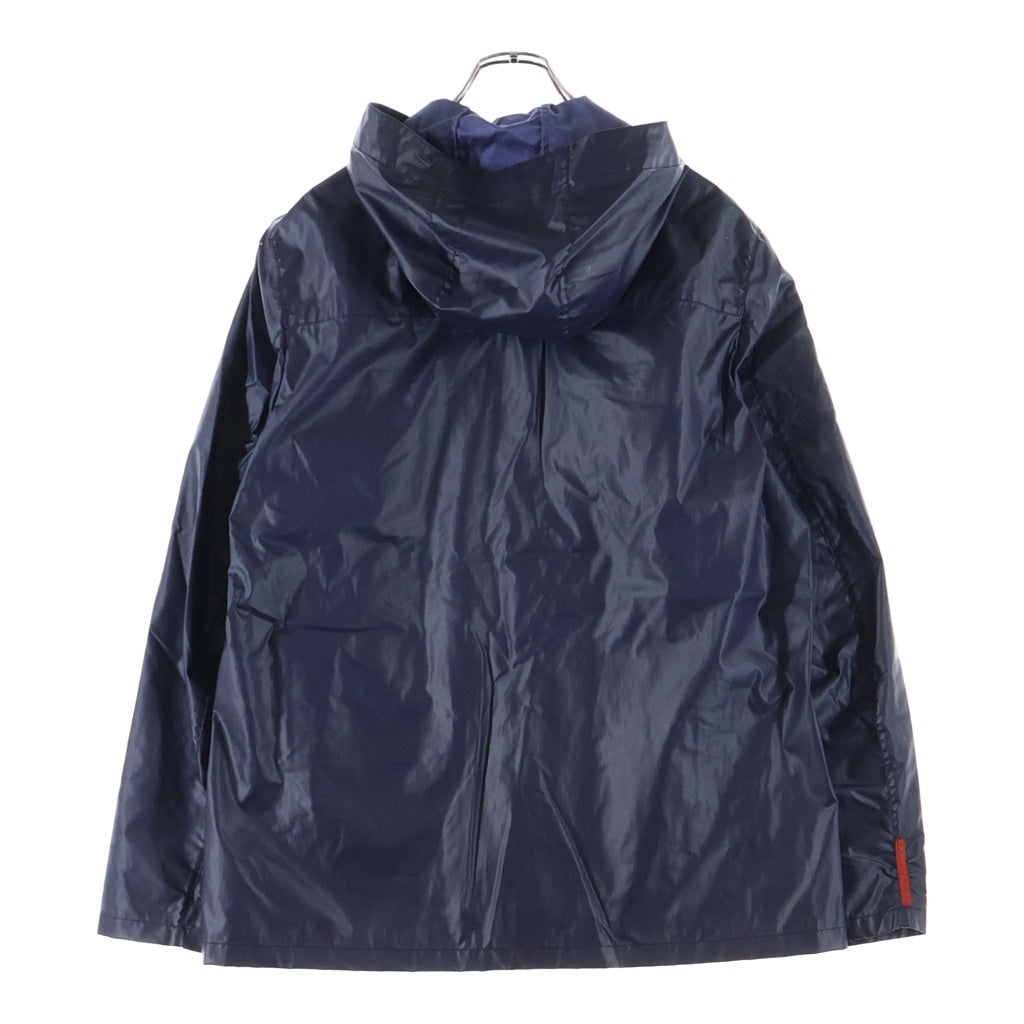 PRADA SPORT(プラダ スポーツ) 09AW Hooded Nylon Coat SGV074 フーデッドナイロンコート ネイビー