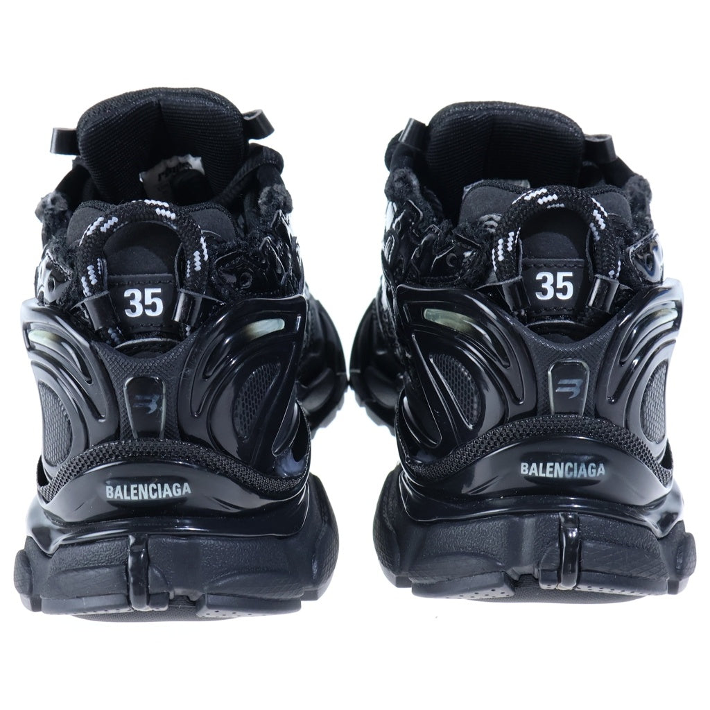 BALENCIAGA(バレンシアガ) Runner Sneakers ランナー メッシュ レザー ローカットスニーカー ブラック 677402 レディース