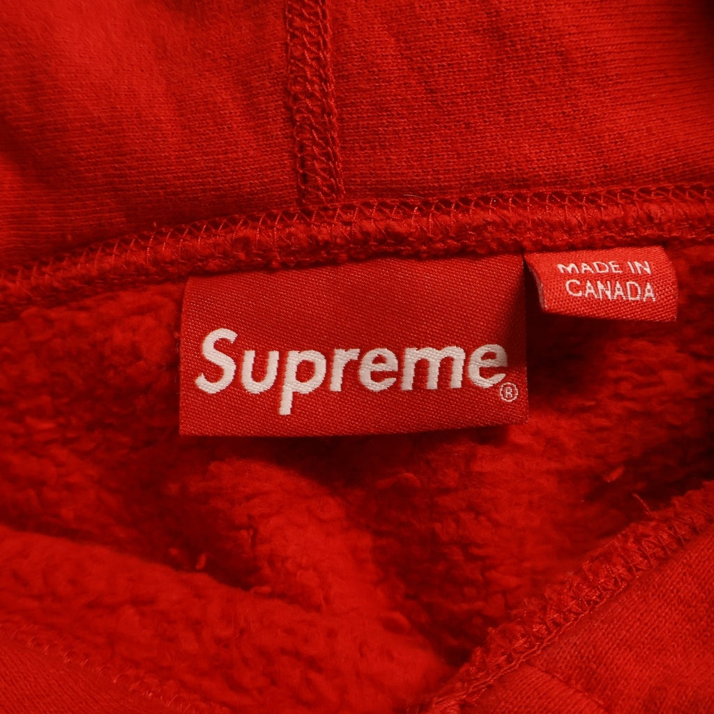SUPREME(シュプリーム) 21AW Pearl Logo Sweatshirt パールロゴ プルオーバー長袖スウェットパーカー フーディ レッド