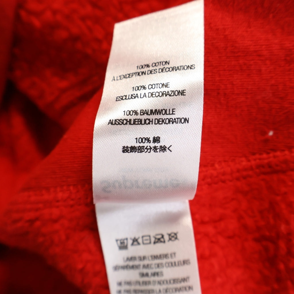 SUPREME(シュプリーム) 21AW Pearl Logo Sweatshirt パールロゴ プルオーバー長袖スウェットパーカー フーディ レッド