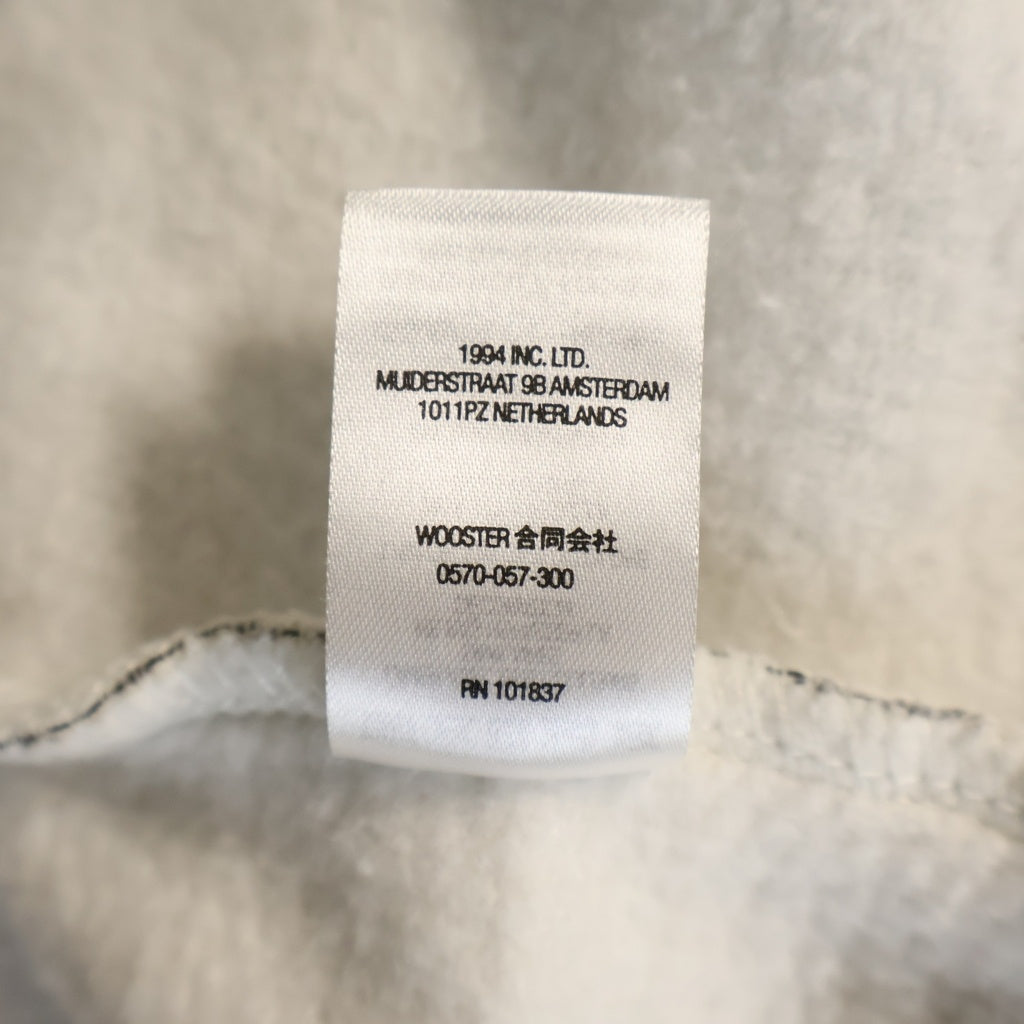 SUPREME(シュプリーム) 22AW Box Logo Crewneck Zebra ゼブラ柄 ボックスロゴ クルーネック長袖スウェットトレーナー ブラック/ホワイト