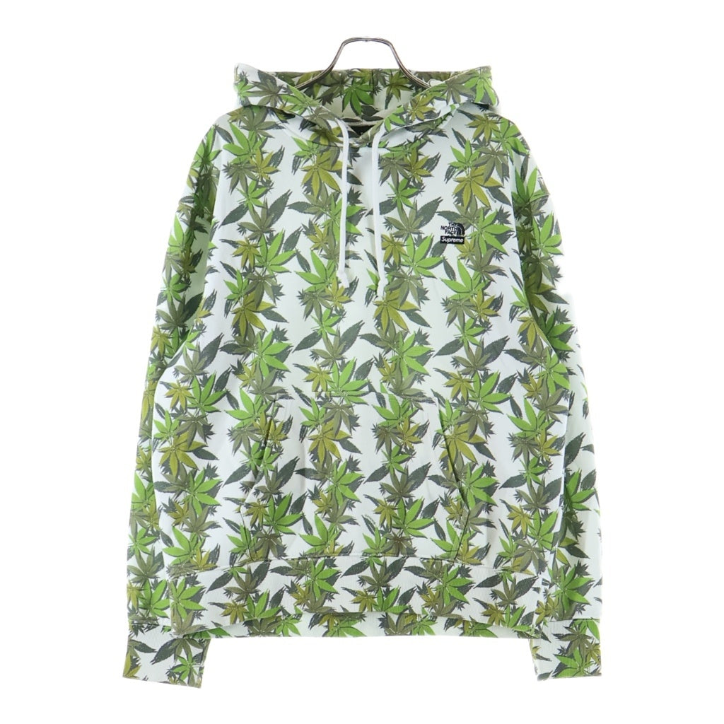 SUPREME(シュプリーム) 23AW x The North Face Leaf Hooded Sweatshirt NF0A875K ノースフェイス リーフ プルオーバー長袖スウェットパーカー フーディ ホワイト