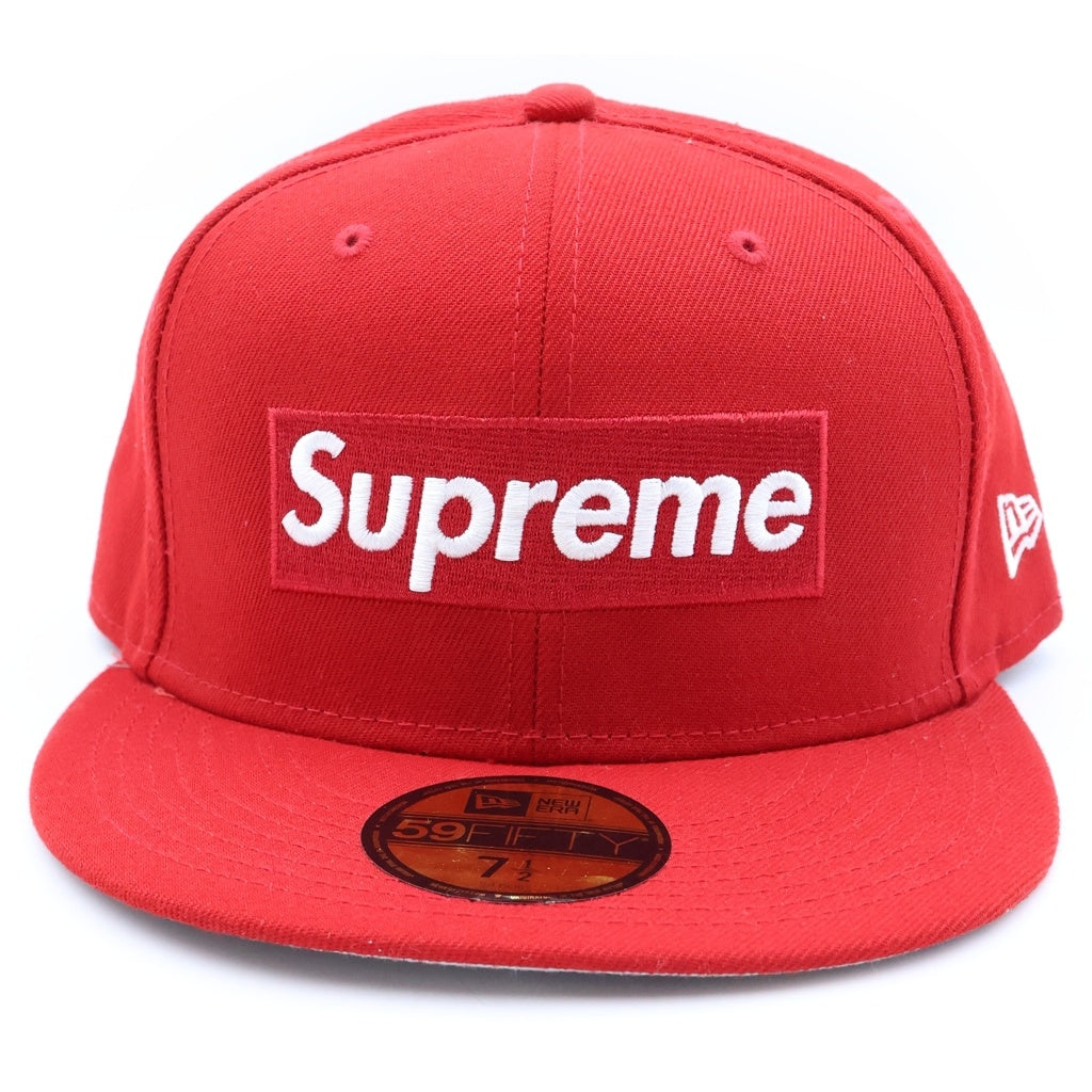 SUPREME(シュプリーム) 21SS ×NEW ERA 59FIFTY Champions Box Logo Cap ニューエラ フィフティーナインフィフティー チャンピオンズ ボックスロゴ ベースボールキャップ 帽子 レッド