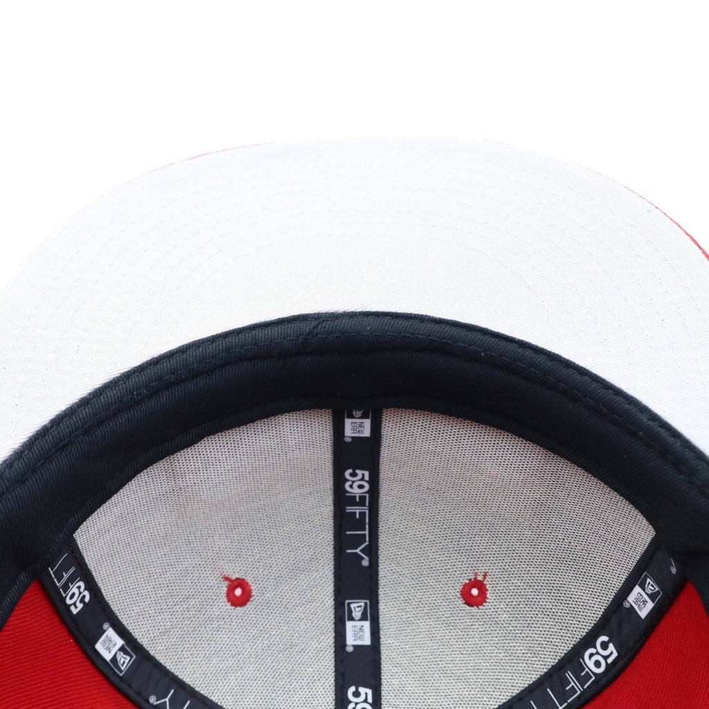 SUPREME(シュプリーム) 21SS ×NEW ERA 59FIFTY Champions Box Logo Cap ニューエラ フィフティーナインフィフティー チャンピオンズ ボックスロゴ ベースボールキャップ 帽子 レッド