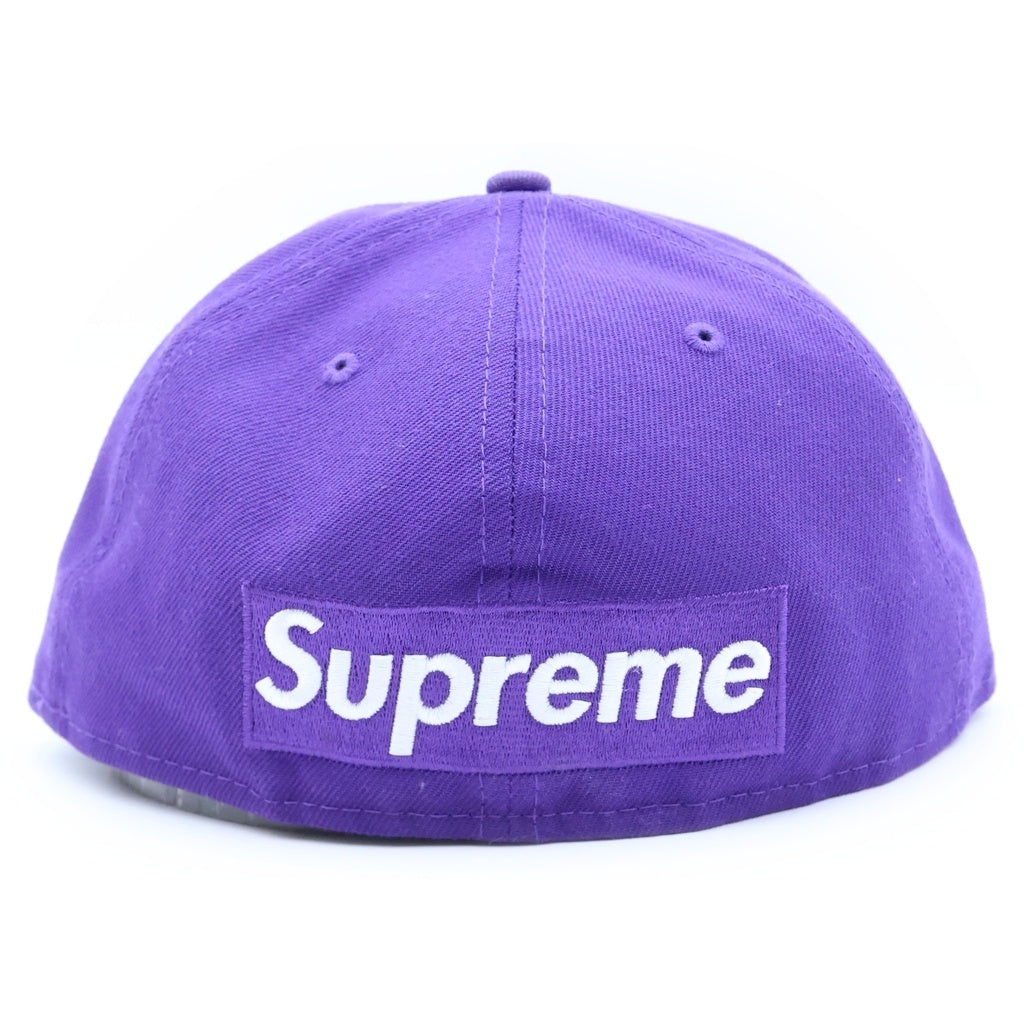 SUPREME(シュプリーム) 21SS ×NEW ERA 59FIFTY Reverse Box Logo Cap ニューエラ フィフティーナインフィフティー リバース ボックスロゴ ベースボールキャップ 帽子 パープル