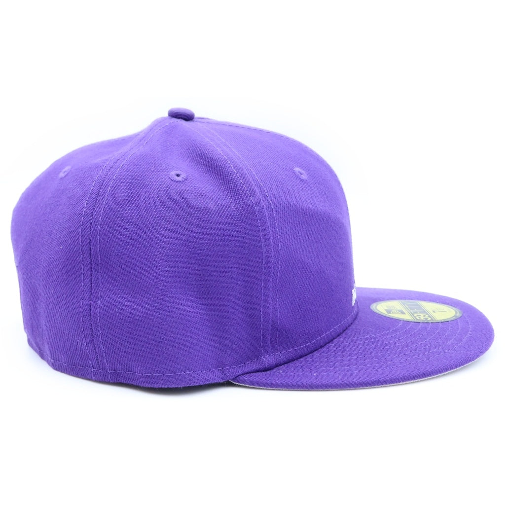 SUPREME(シュプリーム) 21SS ×NEW ERA 59FIFTY Reverse Box Logo Cap ニューエラ フィフティーナインフィフティー リバース ボックスロゴ ベースボールキャップ 帽子 パープル