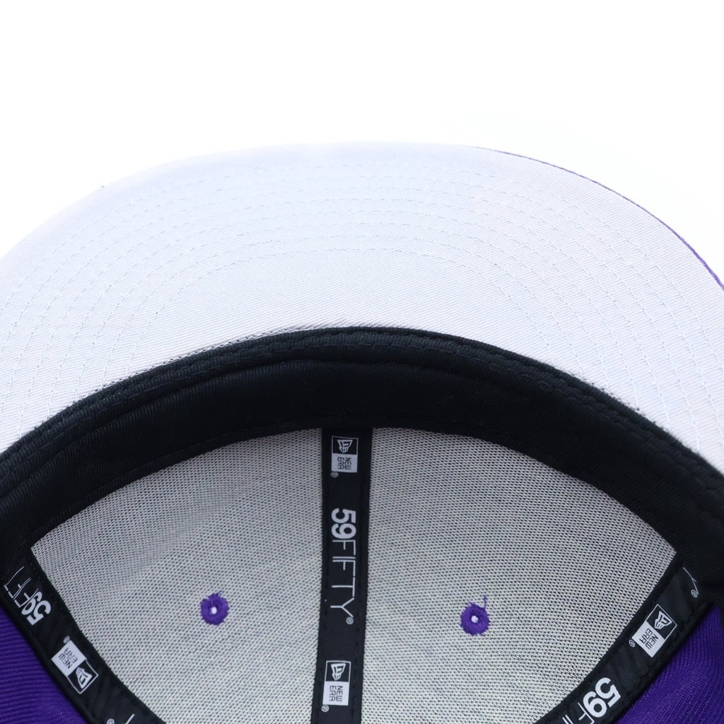 SUPREME(シュプリーム) 21SS ×NEW ERA 59FIFTY Reverse Box Logo Cap ニューエラ フィフティーナインフィフティー リバース ボックスロゴ ベースボールキャップ 帽子 パープル