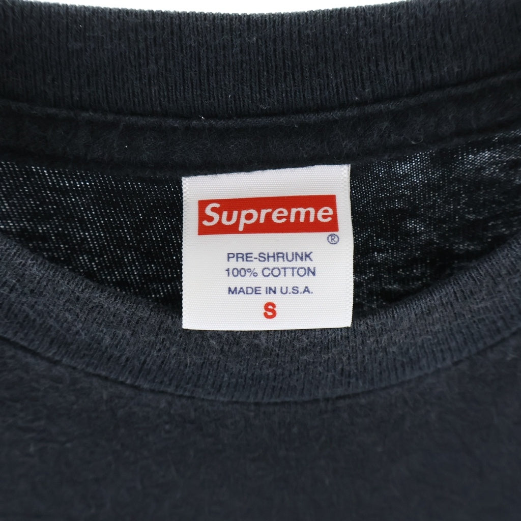 SUPREME(シュプリーム) 19SS Buju Banton Tee ブジュ バントン フォトプリント クルーネック半袖Tシャツカットソー ブラック