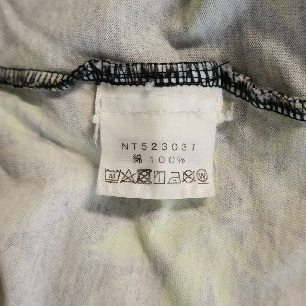 SUPREME(シュプリーム) 23AW ×THE NORTH FACE Leaf S/S Top NT52303I ザノースフェイス リーフショートスリーブトップ プリント半袖Tシャツ ホワイト/グリーン