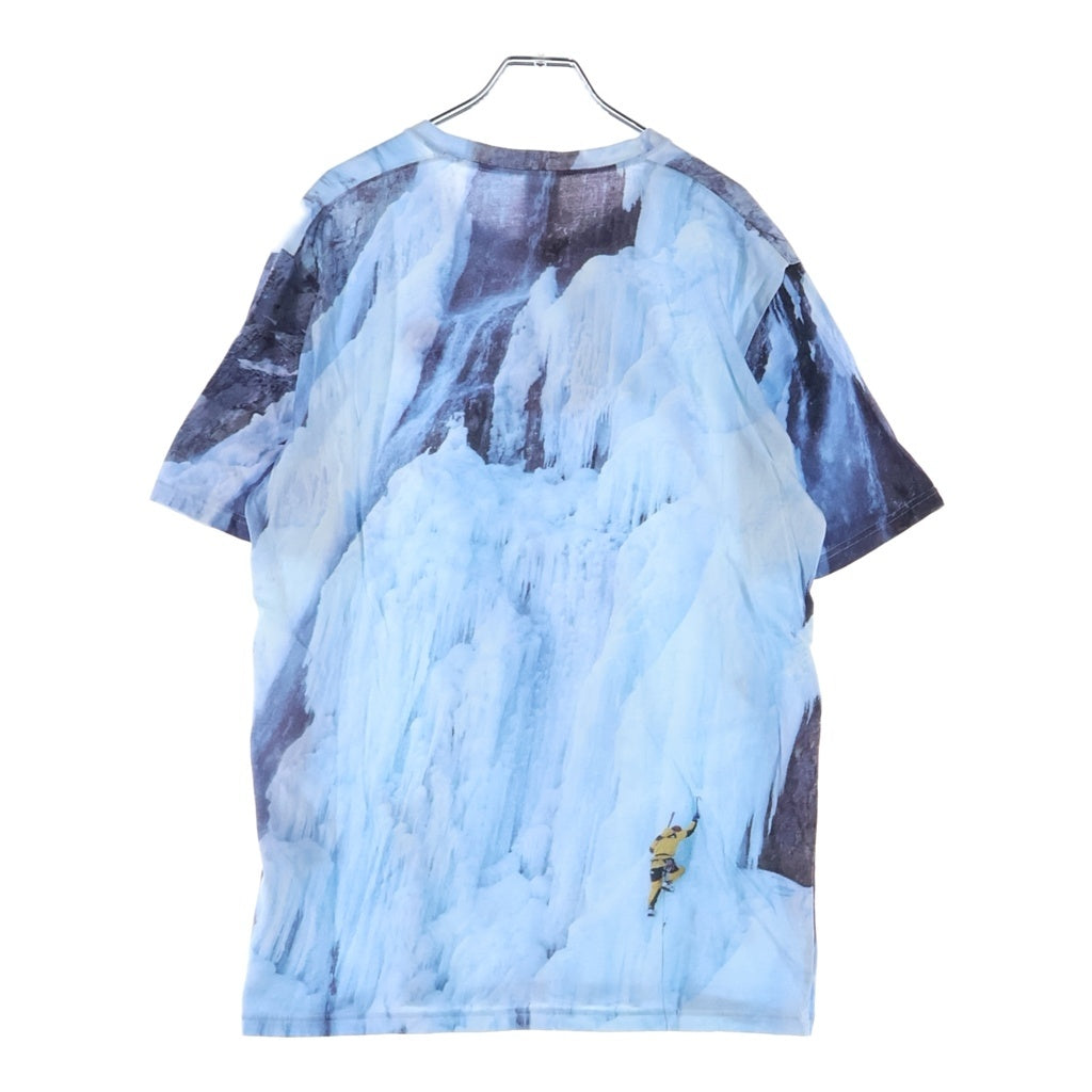 SUPREME(シュプリーム) 21SS ×The North Face Climb Tee ノースフェイス クライム クルーネック半袖Tシャツカットソー ブルー
