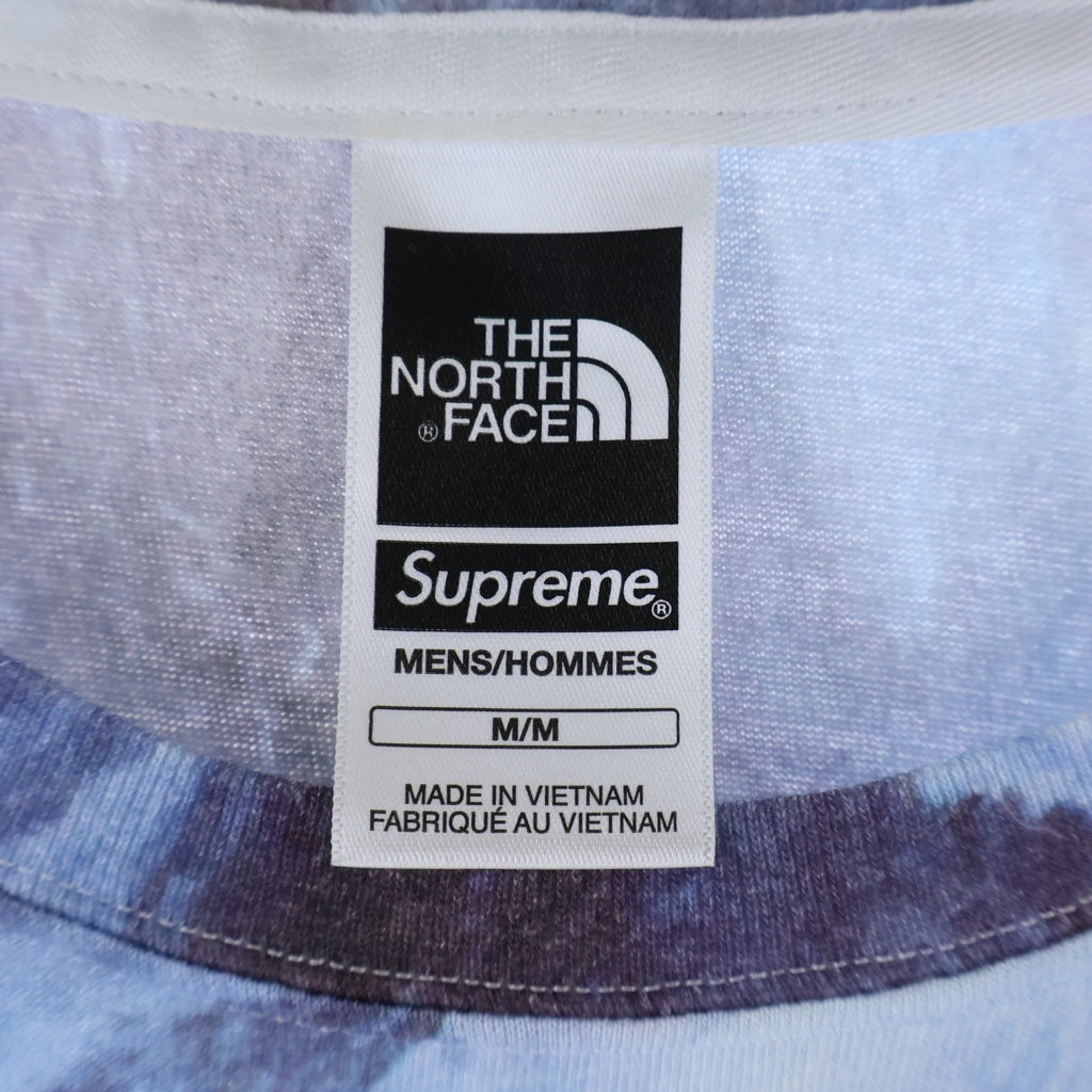 SUPREME(シュプリーム) 21SS ×The North Face Climb Tee ノースフェイス クライム クルーネック半袖Tシャツカットソー ブルー