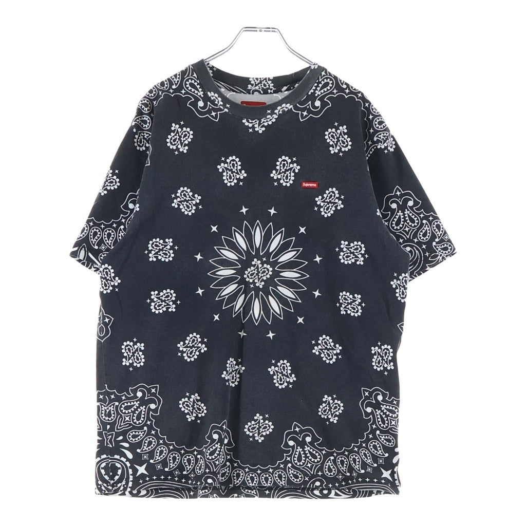 SUPREME(シュプリーム) 21SS Small Box Logo Bandana バンダナ スモールボックスロゴ クルーネック半袖Tシャツカットソー ブラック