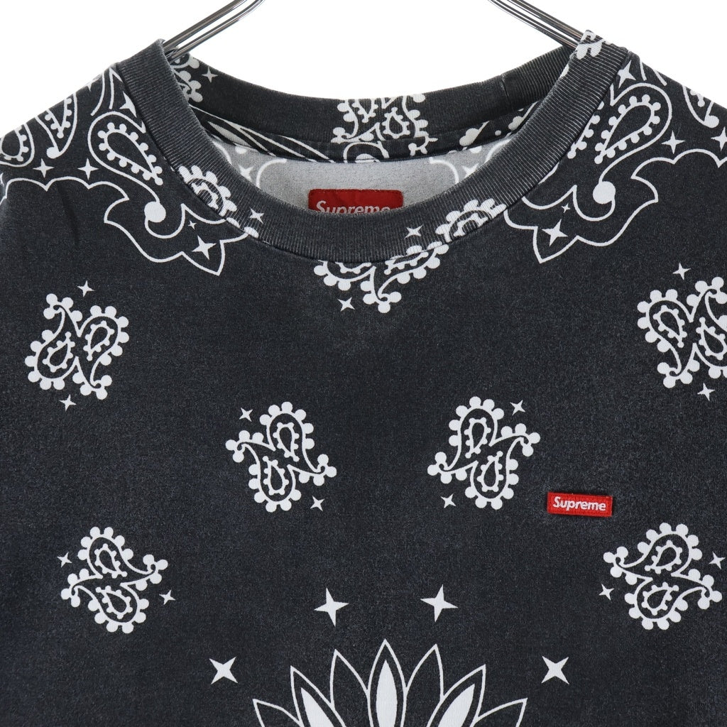 SUPREME(シュプリーム) 21SS Small Box Logo Bandana バンダナ スモールボックスロゴ クルーネック半袖Tシャツカットソー ブラック